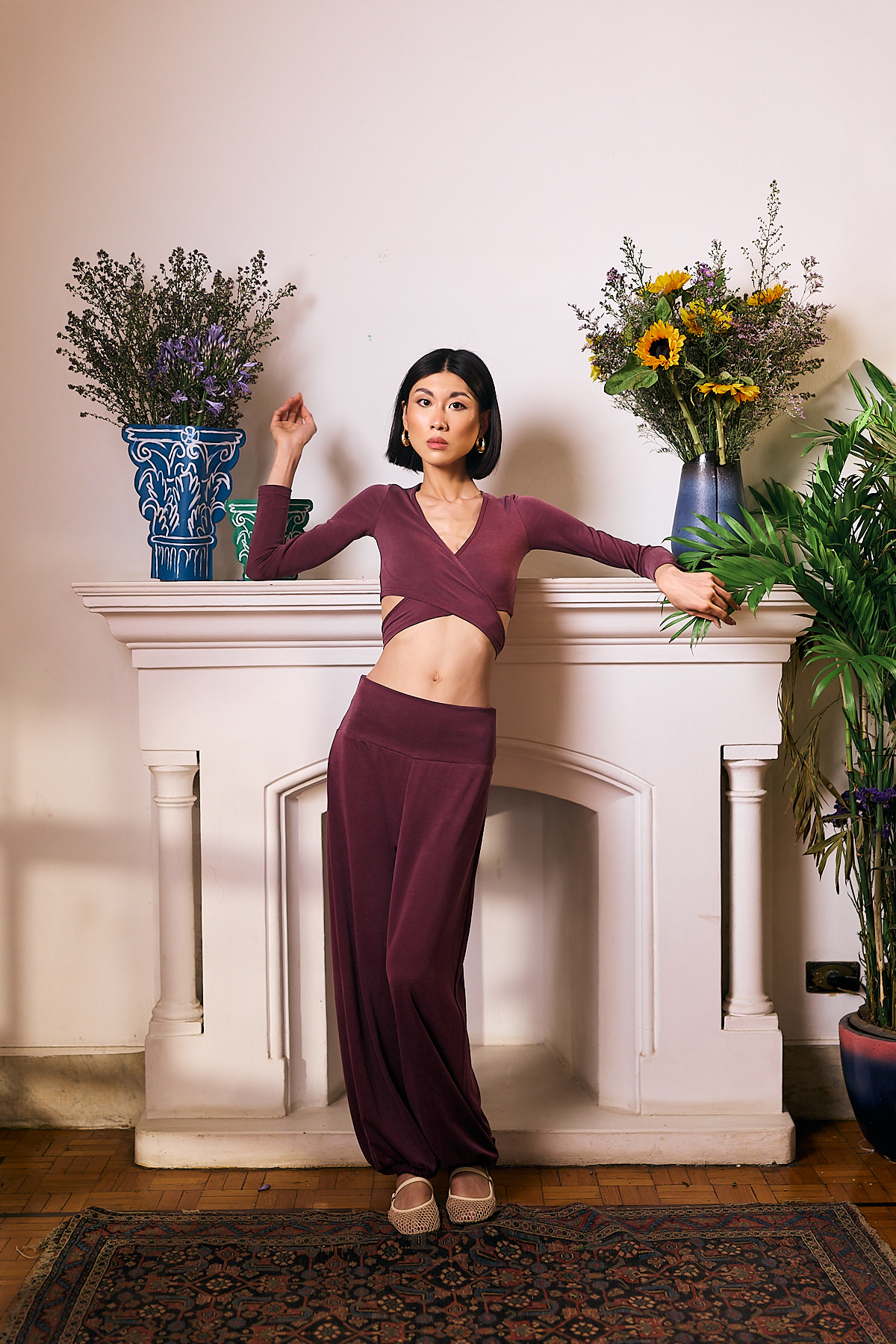 1Q1A7704-1.jpg Cross-Wrap Top - Image 1