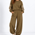 Embroidered Sleeves Hoodie