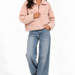 Textured Zip-Up Jacket