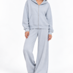 Relaxed Fit Zip-Up Hoodie