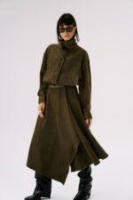 Asymmetric Midi Skirt - Image 2